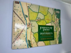 Journeys of Frodo Atlas J.R.R. Tolkien Lord of the Rings Barbara Strachey 1985