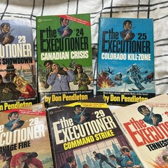 The Executioner Series By Don Pendleton first Printing 1969 Books 1-38