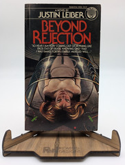JUSTIN LEIBER Beyond Rejection VINTAGE PAPERBACK BOOK Del Rey 1980 Sci-Fi 1st