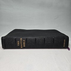 The Master Bible Dickson Vintage 1967 Revised & Enlarged Indexed Morocco Leather