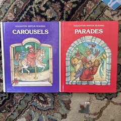 Parades Carousels Reading Vocabulary English HC Book Houghton Mifflin Vol. E F