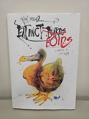 EXTINCT BOIDS Birds Ralph Steadman & Ceri Levy 2012 Hardcover Dustjacket Dodo
