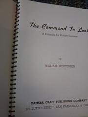 Command to Look 1st Edition William Mortensen CoS Lesser Magick Anton LaVey