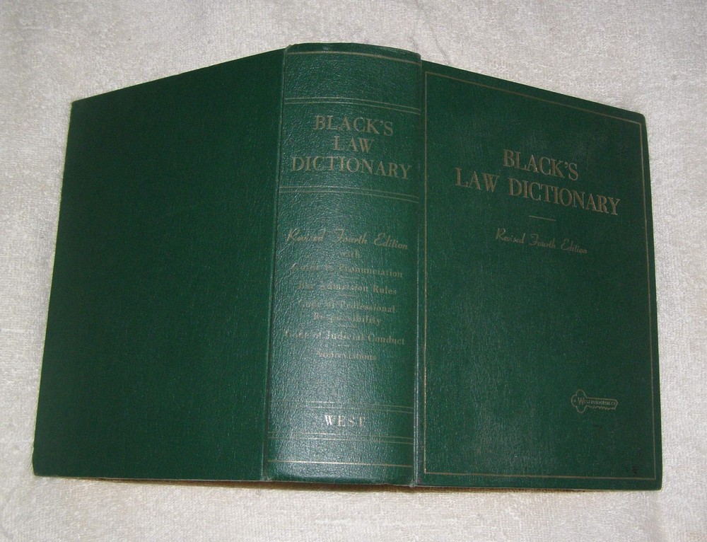Black’s Law Dictionary 1968