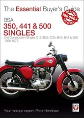 BSA 350, 441 and 500 Singles (Essential Buyer’s Guide Series) by Henshaw New..
