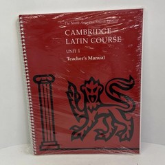Cambridge Latin Course Unit 1 Teacher’s Manual North American 4th Edition Spiral