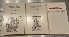 EA Wallis Budge – Paradise of the Holy Fathers PB 2 Vols + Acts Of The Martyrs