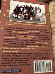 Character Concepts for Preschoolers Guide Proverbs Marilyn Boyer Hands-on ABC