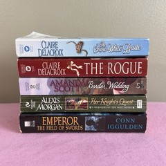 Fantasy, Romance & Historical Fiction Book Lot – Claire Delacroix, Amanda Scott