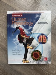 Human Physiology : The Mechanisms of Body Function Vander