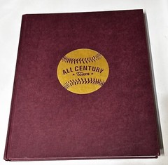 ALL CENTURY BASEBALL TEAM, by VANCIL 1999 Oversized Book 215 Pages Hardcover VG