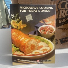 Vintage 1985 Goldstar Microwave Cooking For Today’s Living – MONEY BACK Guaranty
