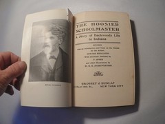 The Hoosier Schoolmaster Eggleston Illustrated Revised Edition Grosset & Dunlap