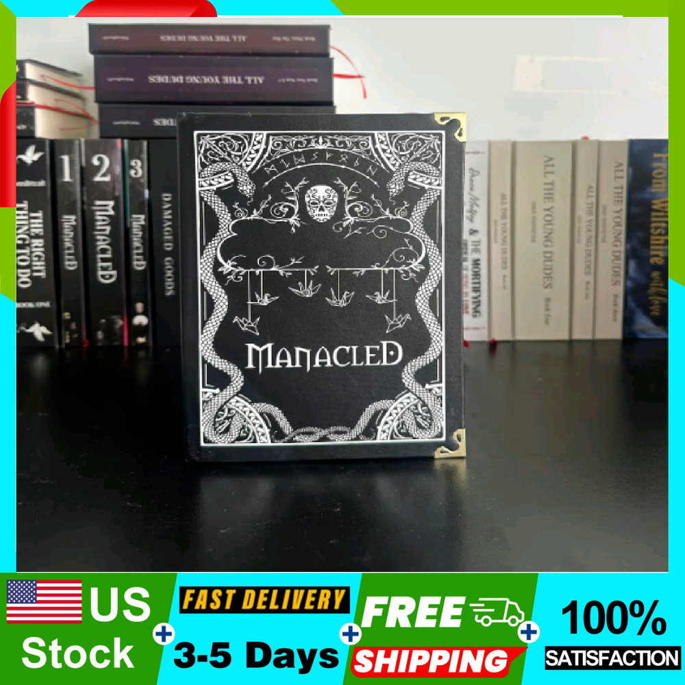 Entire Manacled Book with Illustrations – Hardcover by SenLinYu- Shipping Fast