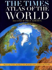 The Times Atlas of the World, Second Family Edition – Hardcover – VERY GOOD