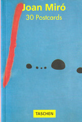 Joan Miro: A Book 30 POSTCARDS by Taschen Publishing 1993 Brand New
