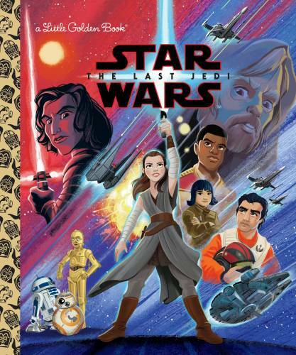 Star Wars: The Last Jedi (Star Wars) (Little Golden Book) – Hardcover – GOOD