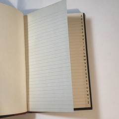 Vintage 1970s S.E. Ledger, Hard Cover, 126 Pages + Index
