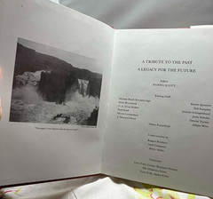 TRIBUTE to the PAST – LEGACY for the FUTURE by Donna Scott Hardback Dust Jacket