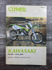 Clymer Service Repair Maintenance Manual M473-2 Kawasaki KX250 1992-2000