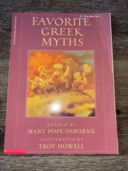 Favorite Greek Myths Mary Pope Osborne