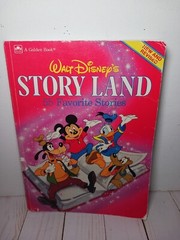 Vintage 1991 Walt Disney’s STORY LAND 55 Favorite Stories, A Golden Book