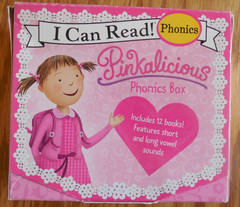 NEW I Can Read Phonics “Pinkalicious” 12-Book Box Set” Learn Short/Long Vowels