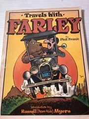 TRAVELS with FARLEY by Phil Frank Humorous Comic Strips 1980 Troubador Press