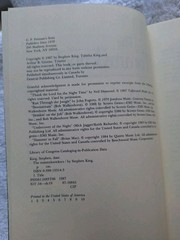 Stephen King The Tommyknockers Hardcover First Edition ? 1987