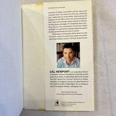 Book Digital Minimalism Choosing A Focused Life In A Noisy World Cal Newport