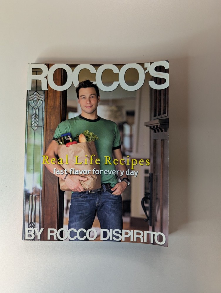 Rocco’s Real-Life Recipes – Paperback By DiSpirito, Rocco – GOOD
