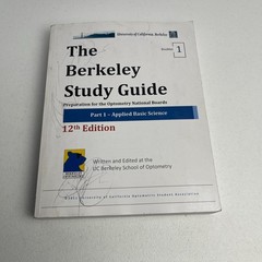 The Berkeley Study Guide Booklet 1 – 12th Edition – Applied Basic Science