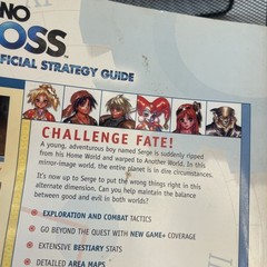 Chrono Cross Official Strategy Guide Brady Games Sony PlayStation Squaresoft