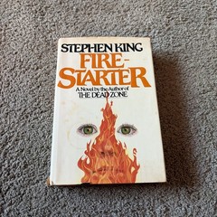 Firestarter Stephen King First Edition HCDJ 1980 Viking Press $13.95 DJ