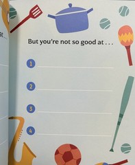A Book About Dad With Words and Pictures Stickers Father’s Day Gift NEW