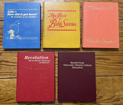 Lot of HC Jehovah’s Witness Books, Revelation, Bible Stories, Watchtower Tract