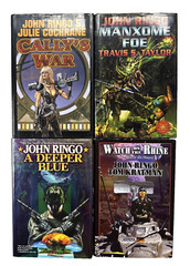 John Ringo – Lot of 4 Hardcover Military Sci Fiction – Baen Books First Edition