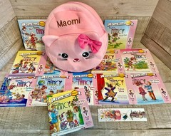 Girls I Can Read Phonics Meet Fancy Nancy 12 Books, Carry Pack & Book Marker