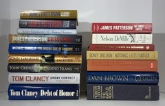 16 Mystery Thriller Crime Detective Novels – Assorted Fiction Book Lot