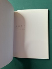 Kate : The Kate Moss Book by Kate Moss (1997, Paperback). Universe. VERY GOOD.