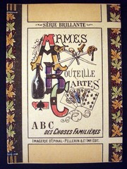 Vintage Imagerie Pellerin Armes Bourelle Cartes Serie Brillante Book Inv1496
