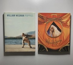 WILLIAM WEGMAN Lot of 2 First Edition Hardcovers: “CINDERELLA” & “PUPPIES”