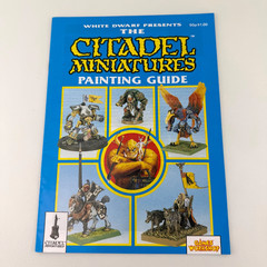 1989 Games Workshop Citadel Miniatures Painting Guide Blue Cover 15 Pg Softcover