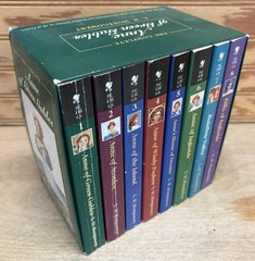 Vtg Box Set Anne of Green Gables Complete PB Set 1-8 1998 L.M. Montgomery Bantam
