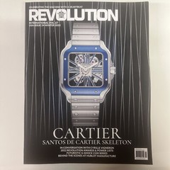 Revolution Magazine Winter 2022 Cartier Santos De Cartier Skeleton