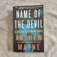 Andrew Mayne Name of the Devil Paperback Jessica Blackwood Thriller Crime Novel
