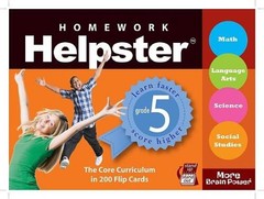 Homework Helpster Grade 5 – Spiral-bound By PlayBac – GOOD