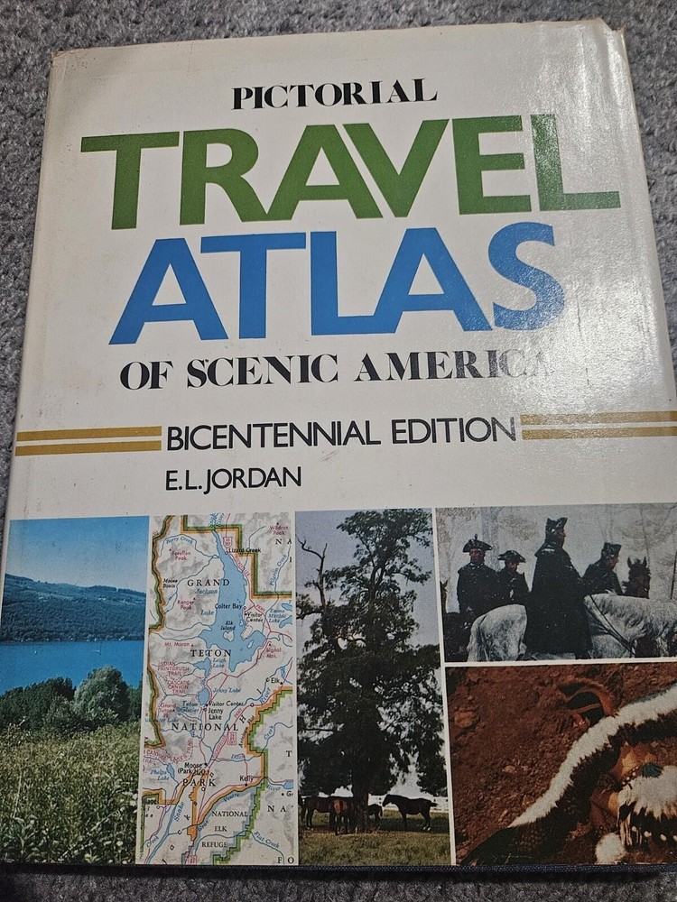Travel Atlas Of Scenic America: Bicentennial Edition