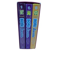 Dork Diaries Books 1 2 3 Box Set Rachel Renee Russell Hardcover Lot