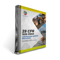 OSHA 29 CFR 1926 Construction Regulations